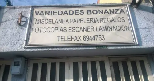 VARIEDADES BONANZA VARIEDADES BONANZA